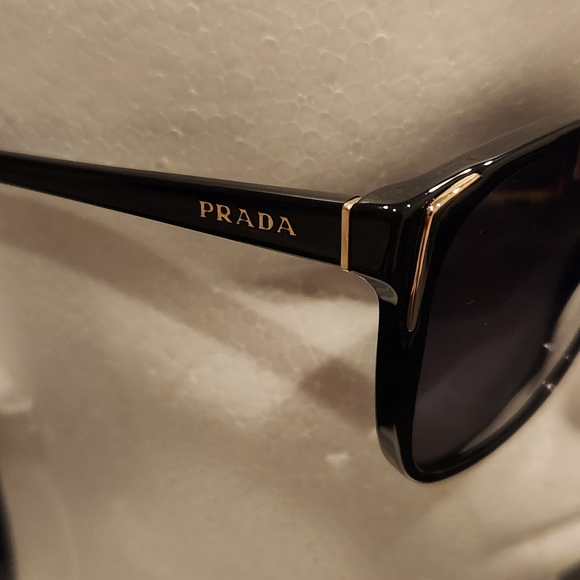 PradaPRADA PR 01OS CONCEPTUAL polar gray gradient Women's NO CASE - Picture 4 of 7